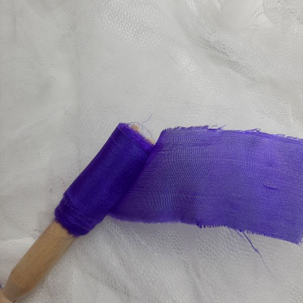 violet dk silk ribbon